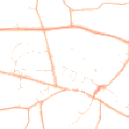 Daytime road noise heatmap for GL6 9DE