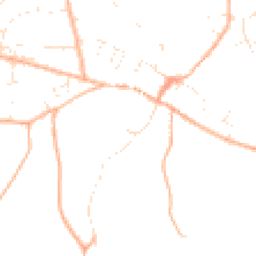 Daytime road noise heatmap for GL6 9JD