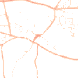 Daytime road noise heatmap for GL6 9JW