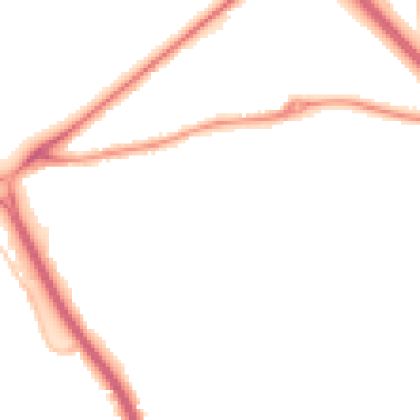 Night-time road noise heatmap for GL7 1BQ
