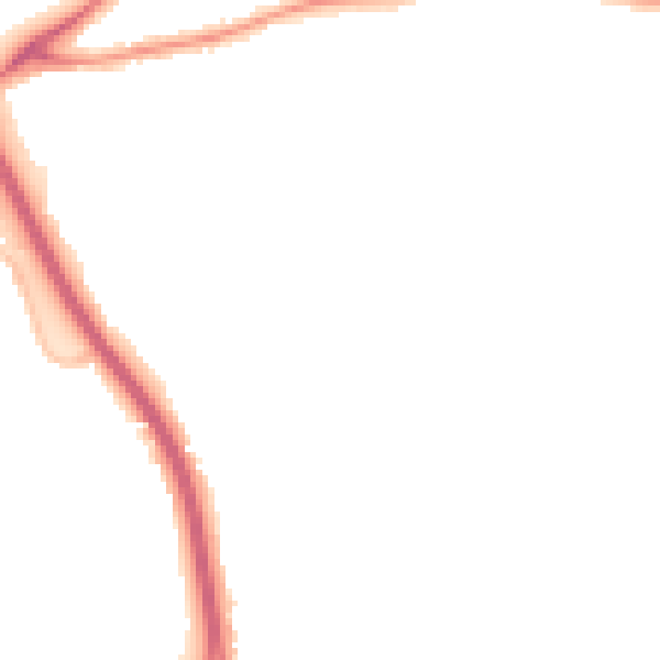 Night-time road noise heatmap for GL7 1DD