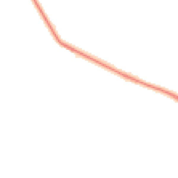 Night-time road noise heatmap for GL7 2DH