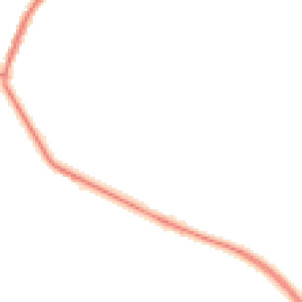 Night-time road noise heatmap for GL7 2HA