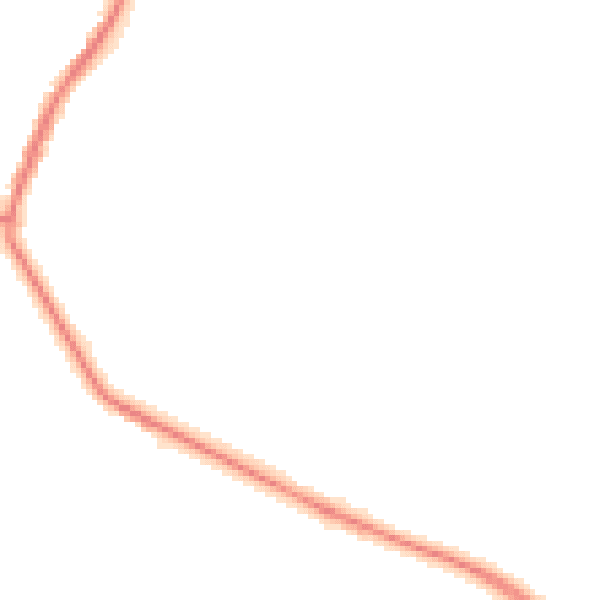 Night-time road noise heatmap for GL7 2HB