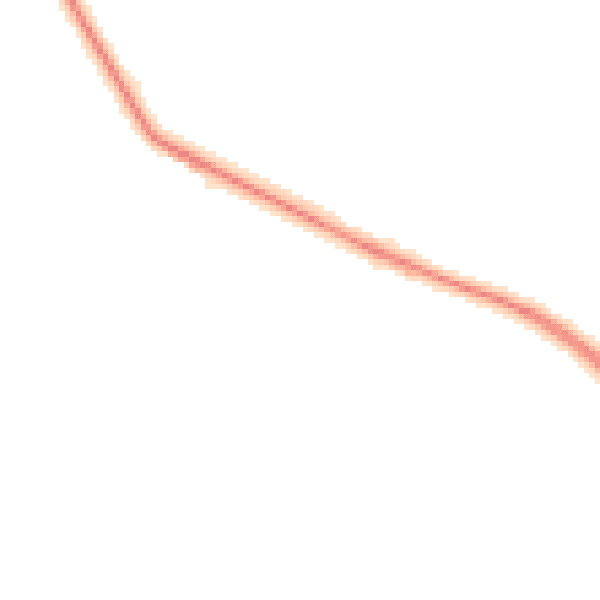 Night-time road noise heatmap for GL7 2HL