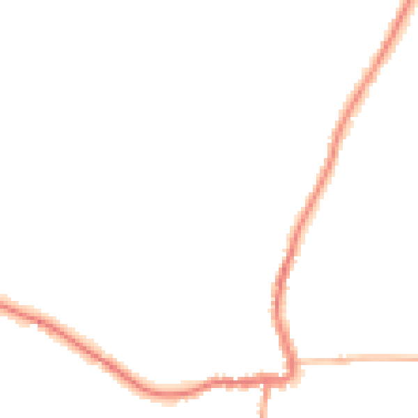 Night-time road noise heatmap for GL7 3BG