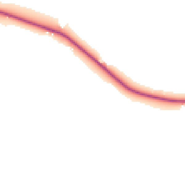 Daytime road noise heatmap for GL7 3DT