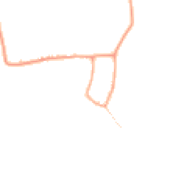 Daytime road noise heatmap for GL7 3HG