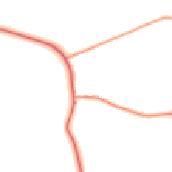 Daytime road noise heatmap for GL7 3HP