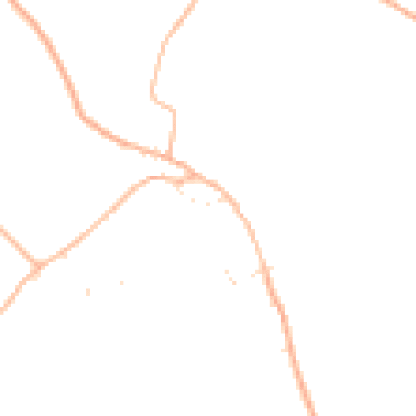 Daytime road noise heatmap for GL7 3LF
