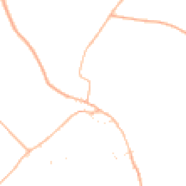 Daytime road noise heatmap for GL7 3LP