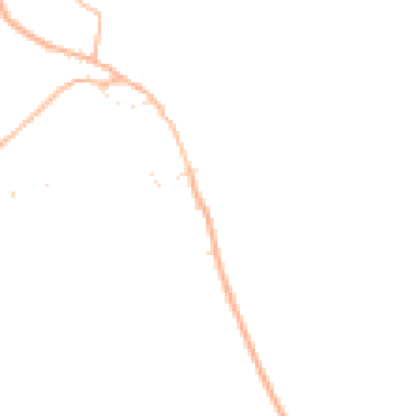 Daytime road noise heatmap for GL7 3LQ