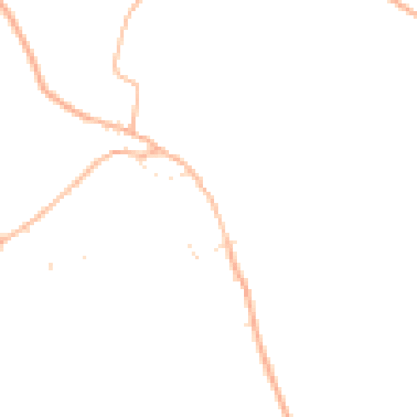 Daytime road noise heatmap for GL7 3LR