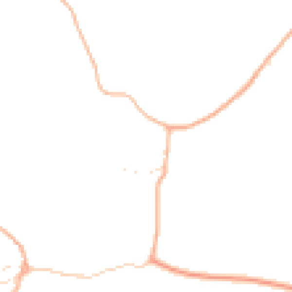 Daytime road noise heatmap for GL7 3NS
