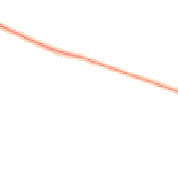 Night-time road noise heatmap for GL7 4DT