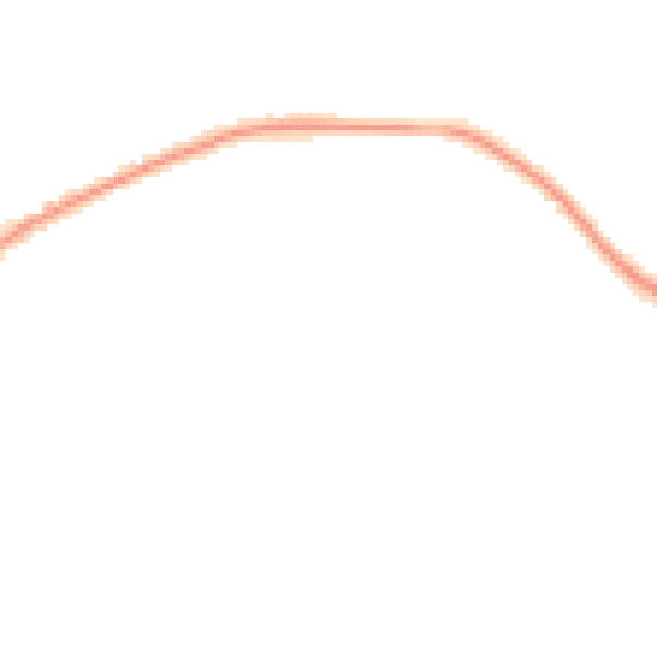 Night-time road noise heatmap for GL7 4GL