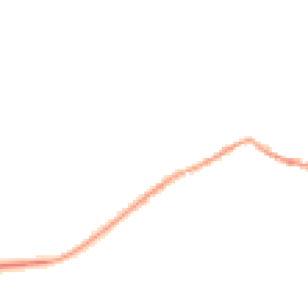 Night-time road noise heatmap for GL7 4HT