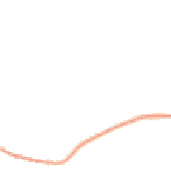 Night-time road noise heatmap for GL7 4LN