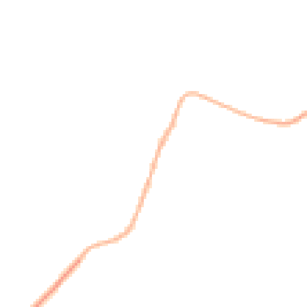 Night-time road noise heatmap for GL7 5EF