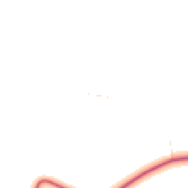 Daytime road noise heatmap for GL7 5EG
