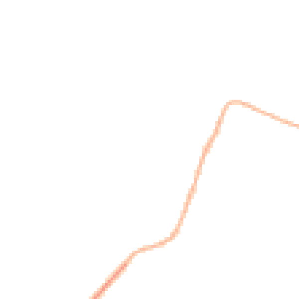 Night-time road noise heatmap for GL7 5EJ