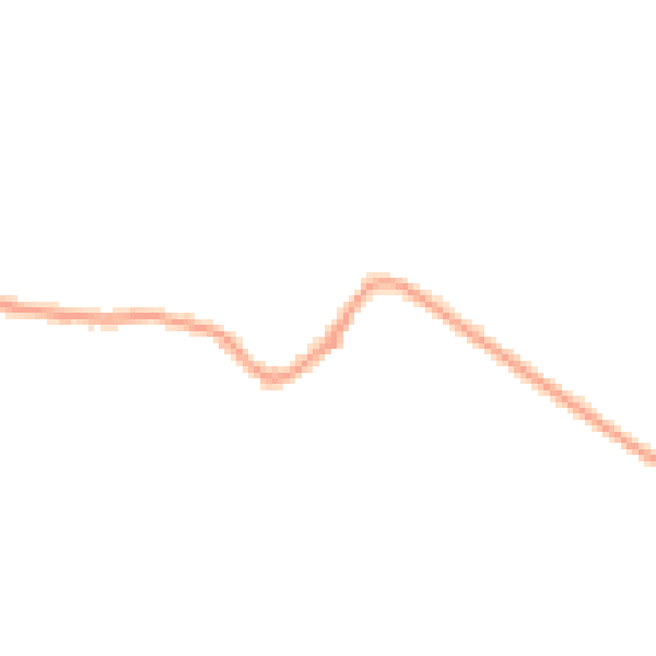Night-time road noise heatmap for GL7 5JE
