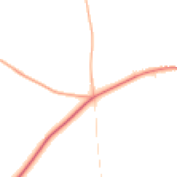Daytime road noise heatmap for GL7 5NA
