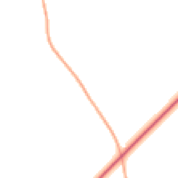Daytime road noise heatmap for GL7 5PD