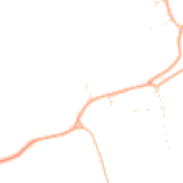 Daytime road noise heatmap for GL7 5RQ