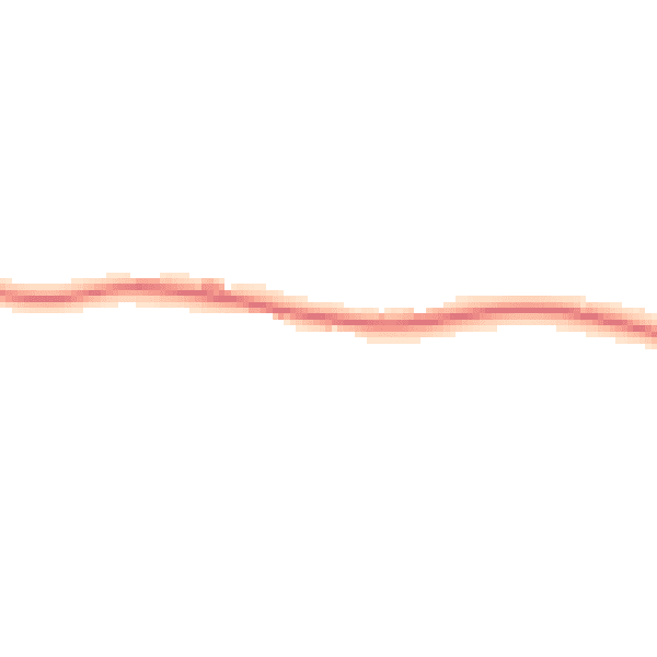 Night-time road noise heatmap for GL7 5RS