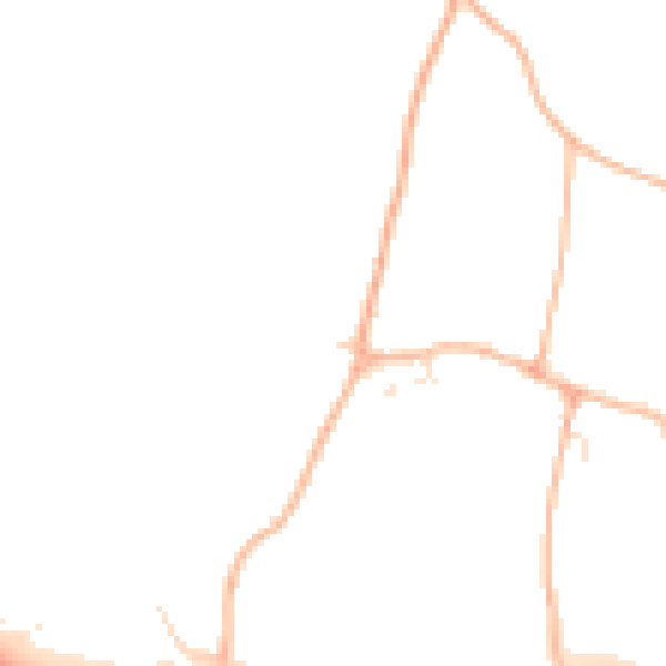 Daytime road noise heatmap for GL7 5RZ