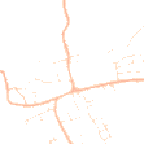 Daytime road noise heatmap for GL7 5UA