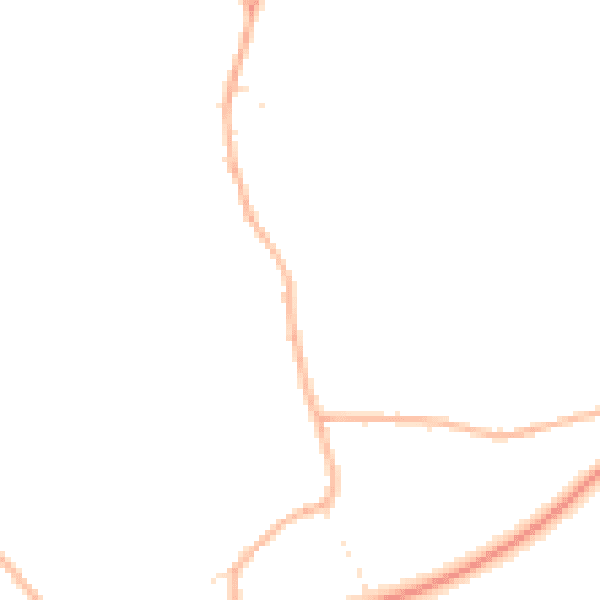 Daytime road noise heatmap for GL7 6DW