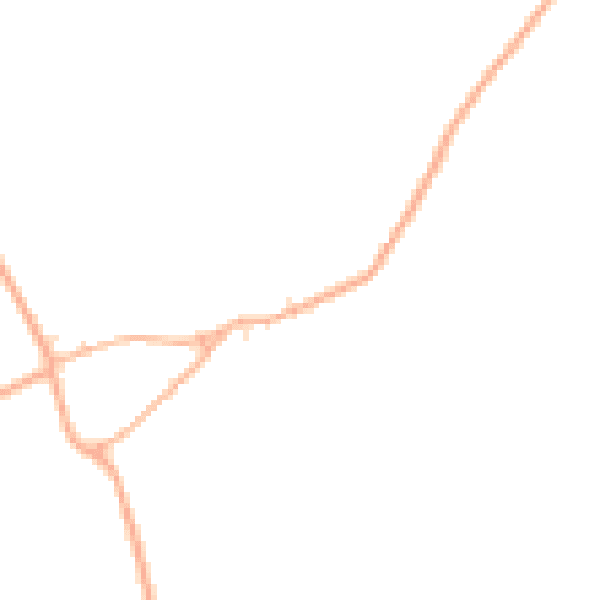 Daytime road noise heatmap for GL7 6QD