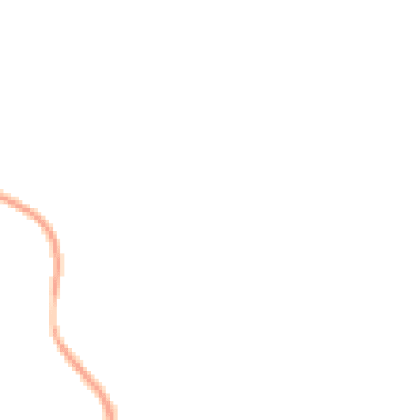 Night-time road noise heatmap for GL7 7DE