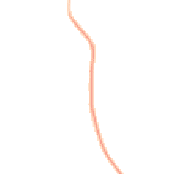 Night-time road noise heatmap for GL7 7FD