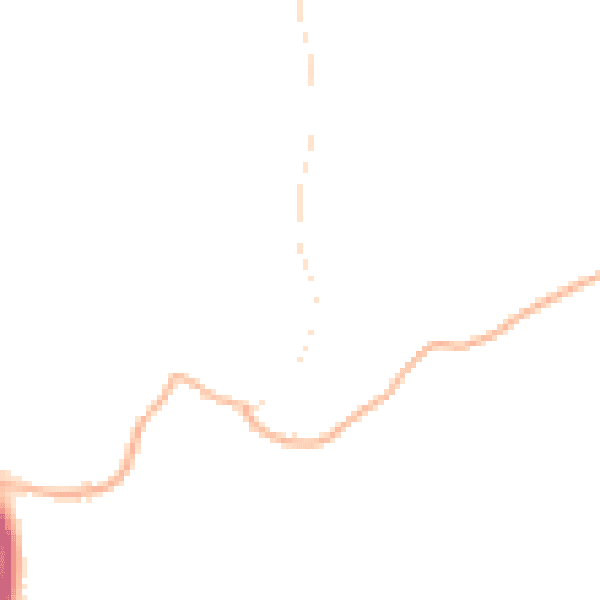 Daytime road noise heatmap for GL7 7HG