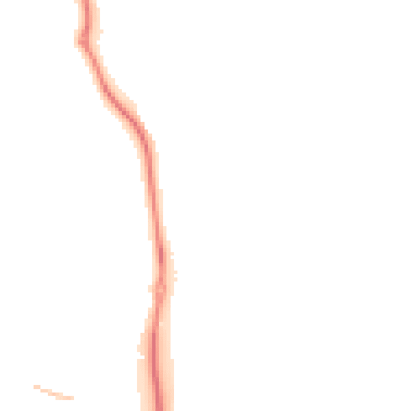 Night-time road noise heatmap for GU1 1SZ