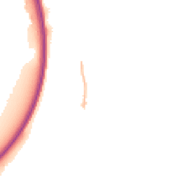 Night-time road noise heatmap for GU10 1AE