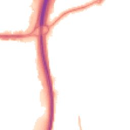 Night-time road noise heatmap for GU10 1AR
