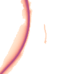 Night-time road noise heatmap for GU10 1AZ