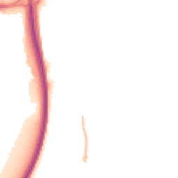 Night-time road noise heatmap for GU10 1BJ