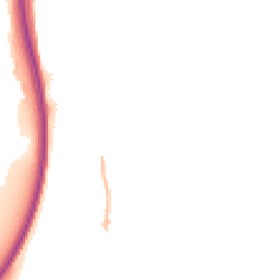 Night-time road noise heatmap for GU10 1BP