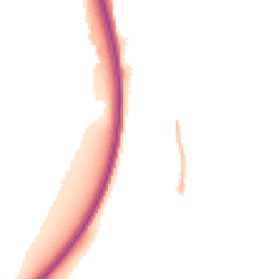 Night-time road noise heatmap for GU10 1BW