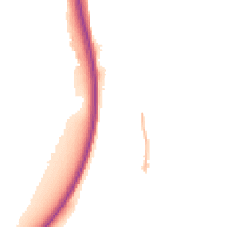 Night-time road noise heatmap for GU10 1BZ