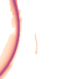 Night-time road noise heatmap for GU10 1DR