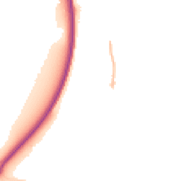 Night-time road noise heatmap for GU10 1EG