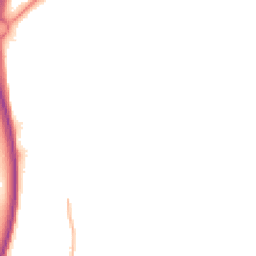 Night-time road noise heatmap for GU10 1FB