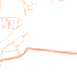 Daytime road noise heatmap for GU10 1FY