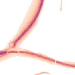 Night-time road noise heatmap for GU10 1GH